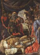 Sandro Botticelli Discovery of the Body of Holofernes (mk36) oil painting artist